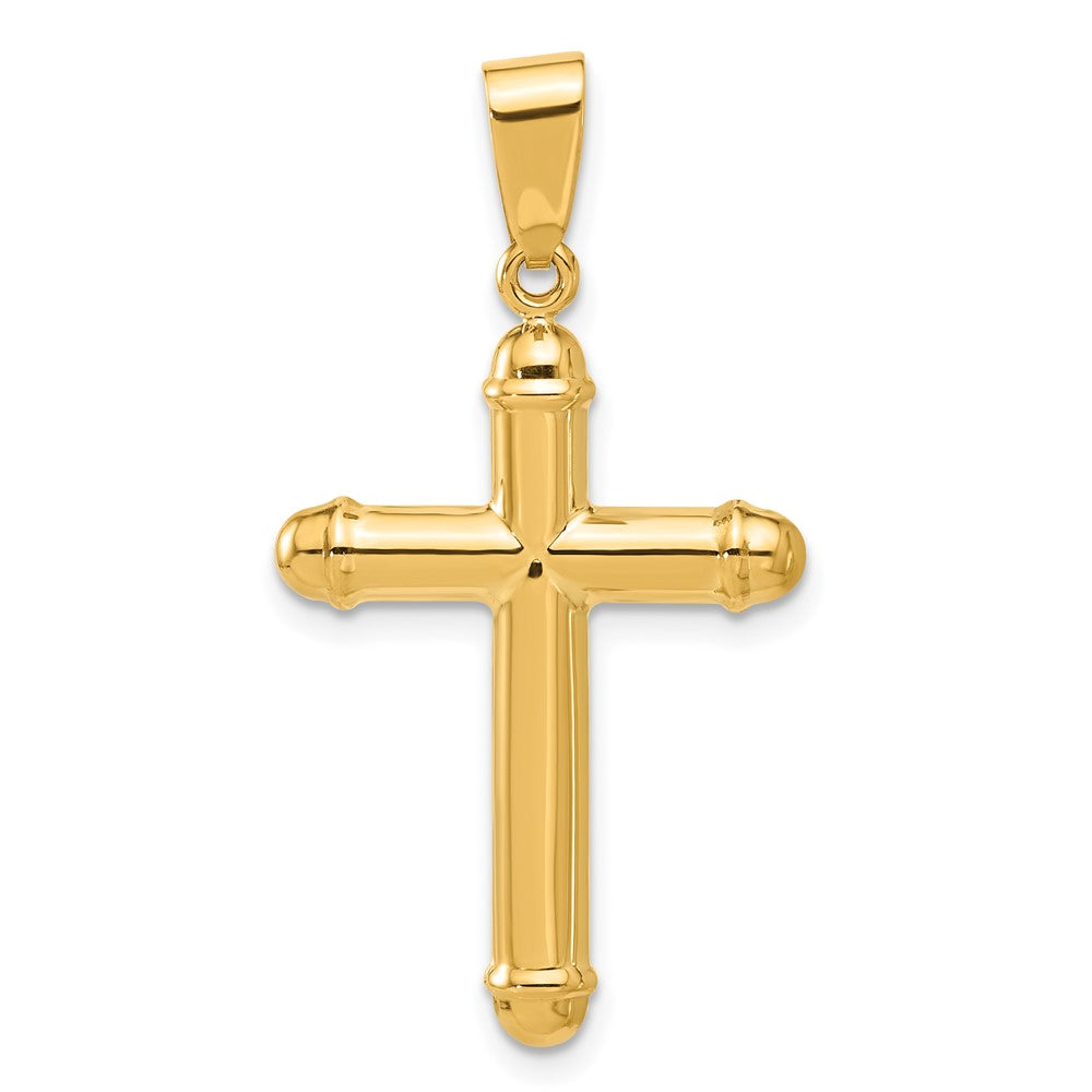 14k Yellow Gold 19.8 mm Polished Cross Pendant (1.34 grams)