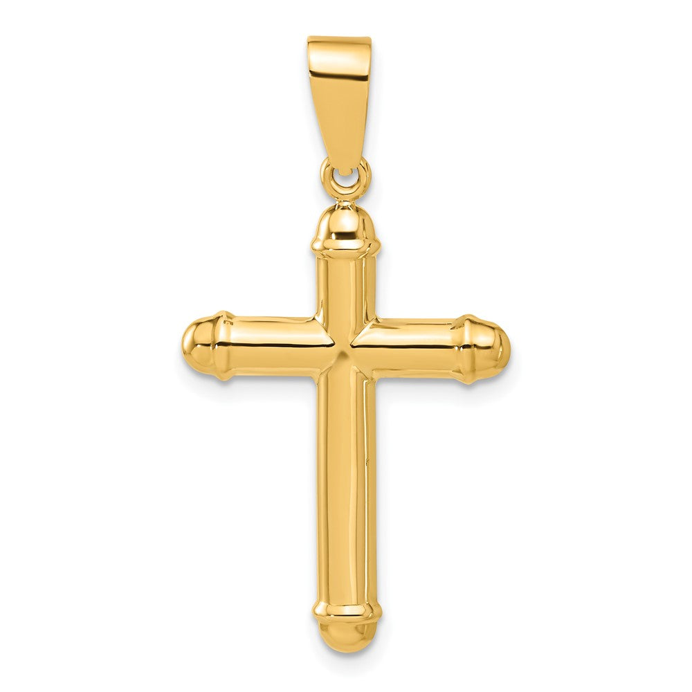 14k Yellow Gold 19.8 mm Polished Cross Pendant (1.34 grams)