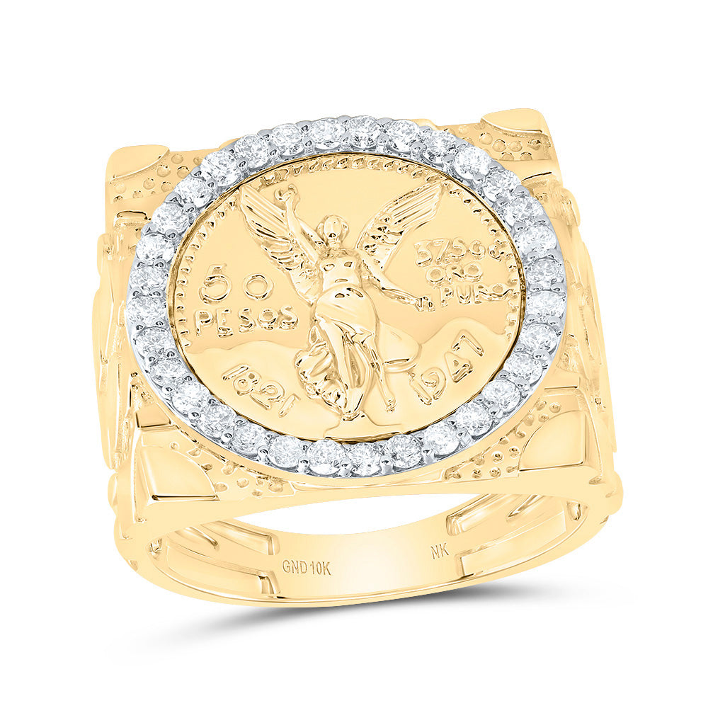 5/8Ctw-Dia Nk Centenario Mens Ring (10.12 grams)