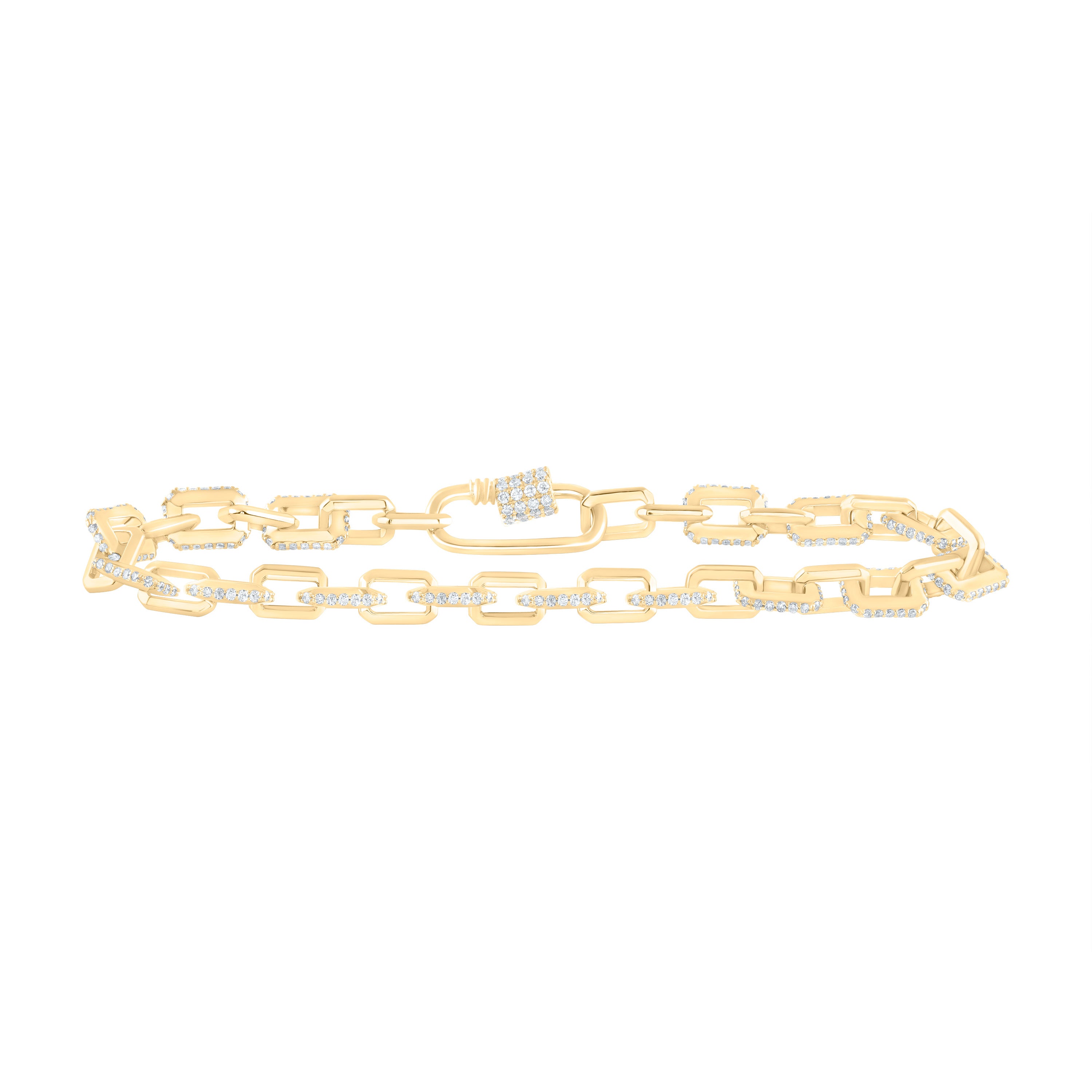 1 1/3Ctw-Nat Dia Ana M Fashion Bracelet (7 Inch) (11.81 grams)