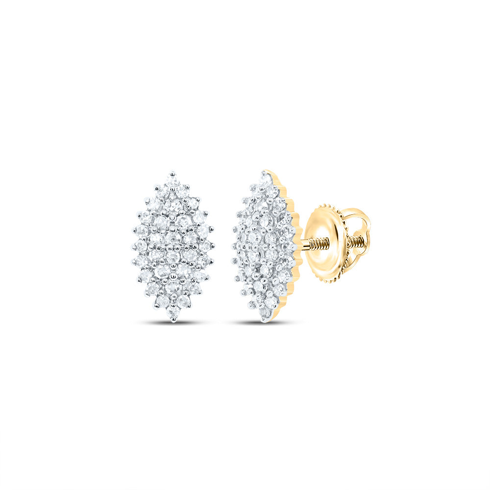 1/5Ctw-Dia Nk Gift Marquise Stud Earring