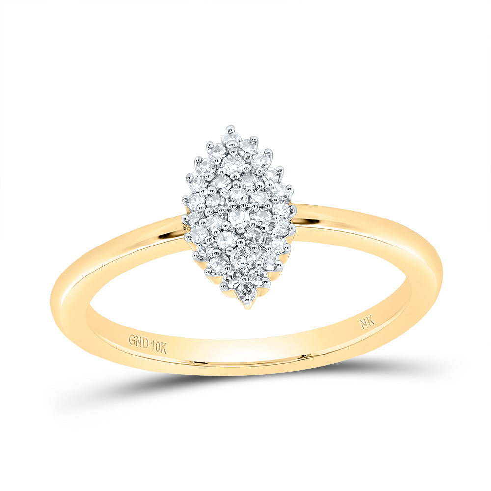 1/8Ctw-Dia Nk Gift Marquise Ring (2.29 grams)