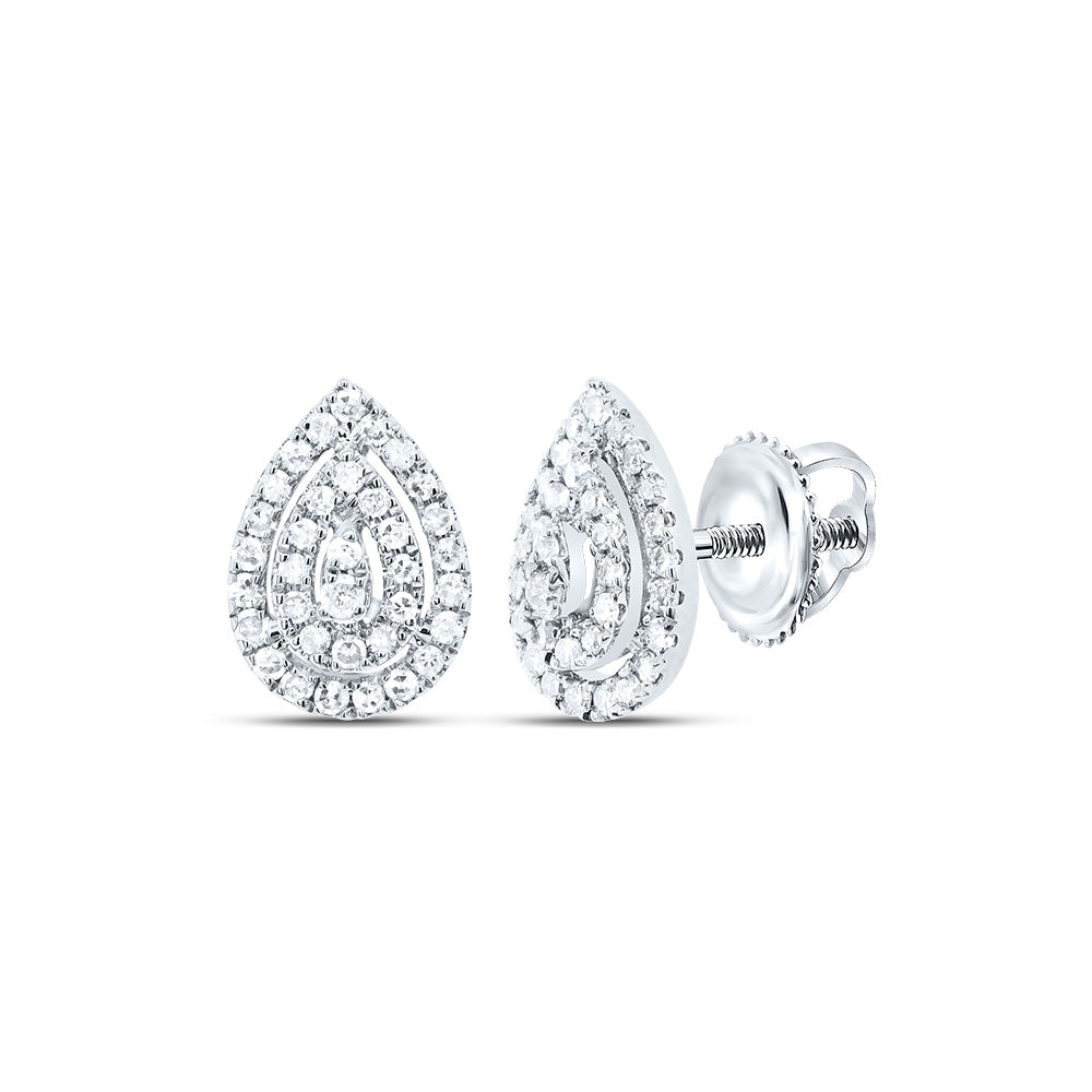 1/5Ctw-Dia Nk Gift Pear Stud Earring
