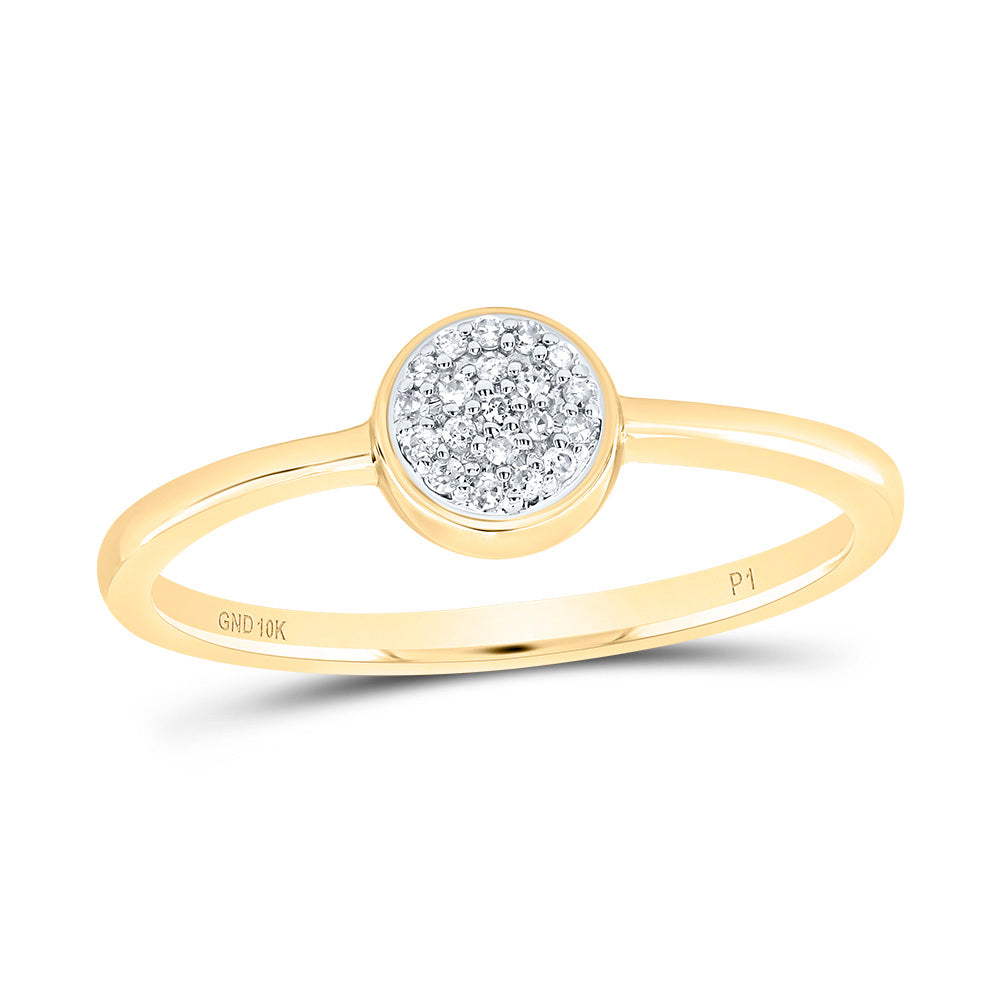 1/20Ctw-Dia P1 Gift Round Ring (1.2 grams)