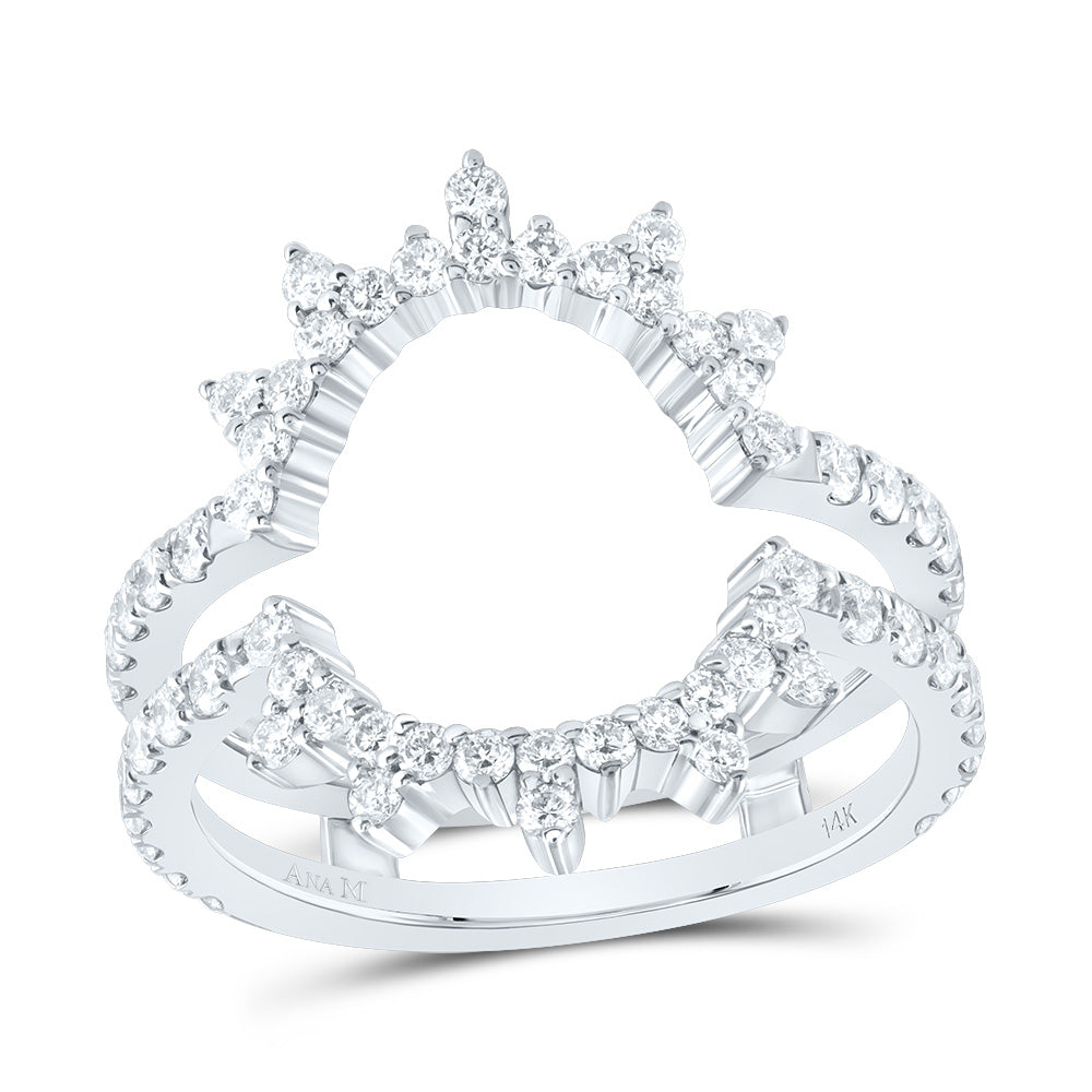 1 Ctw-Dia Ana M Cnc Enhancer Ring (4.3 grams)