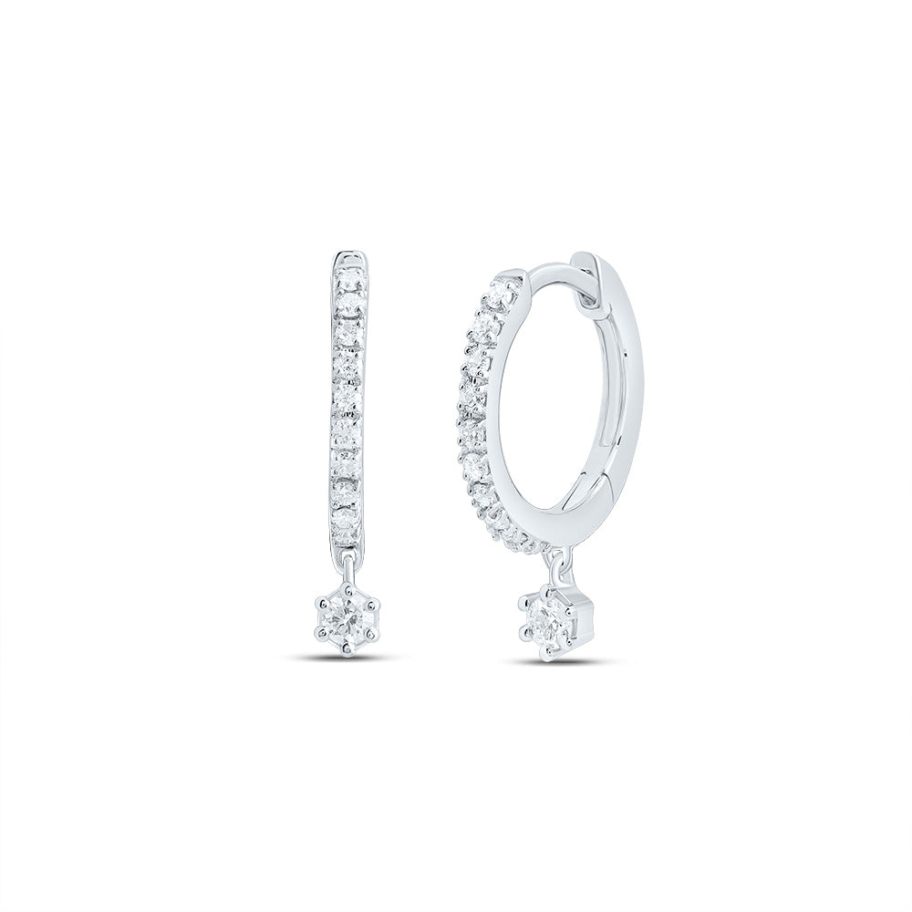 1/6 Ctw-Dia Cn Gift Dangling Earring