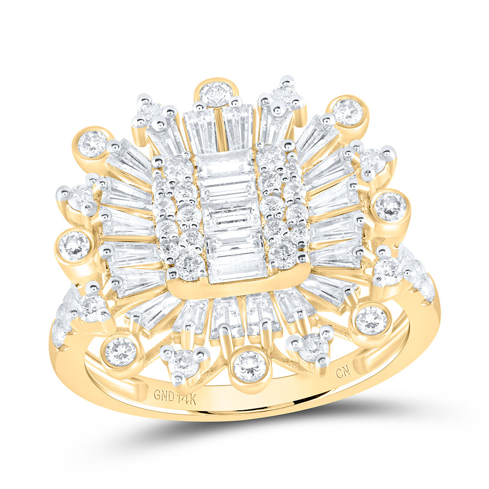 1 3/4Ctw-Dia Cn Fashion Cushion Ring (3.92 grams)