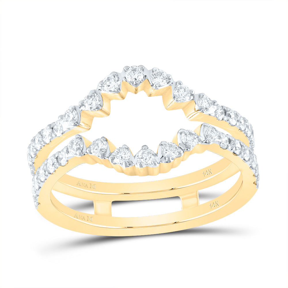 5/8Ctw-Dia Ana M Cnc Enhancer Ring (3.62 grams)