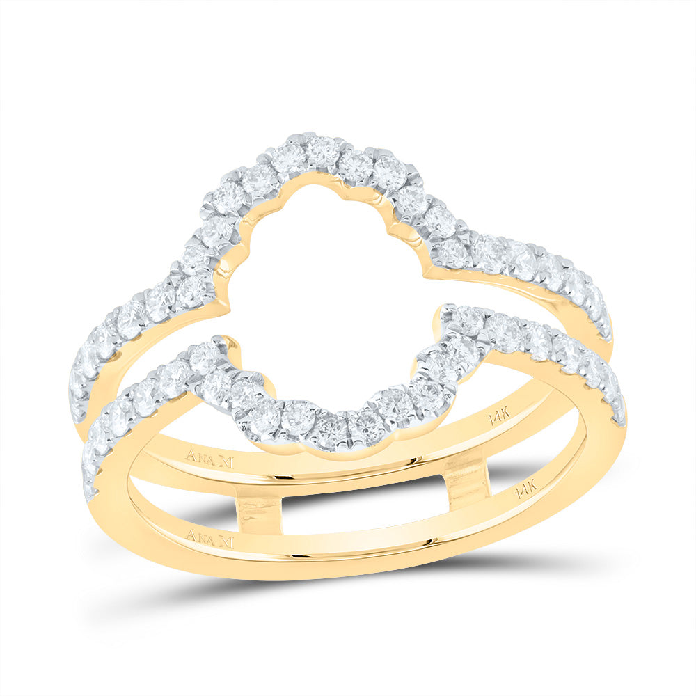 5/8Ctw-Dia Ana M Cnc Enhancer Ring (3.61 grams)