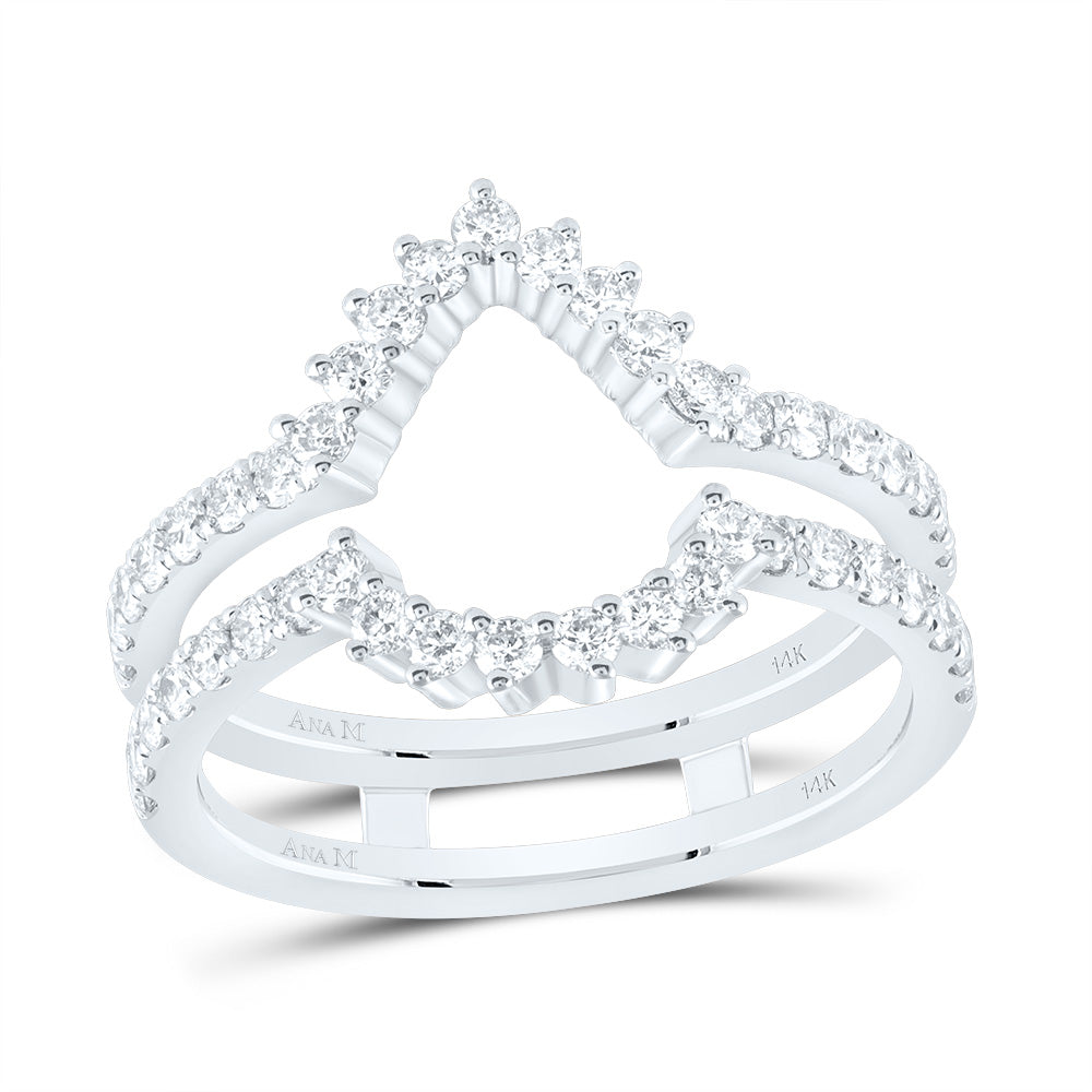 7/8Ctw-Dia Ana M Cnc Enhancer Ring (3.7 grams)