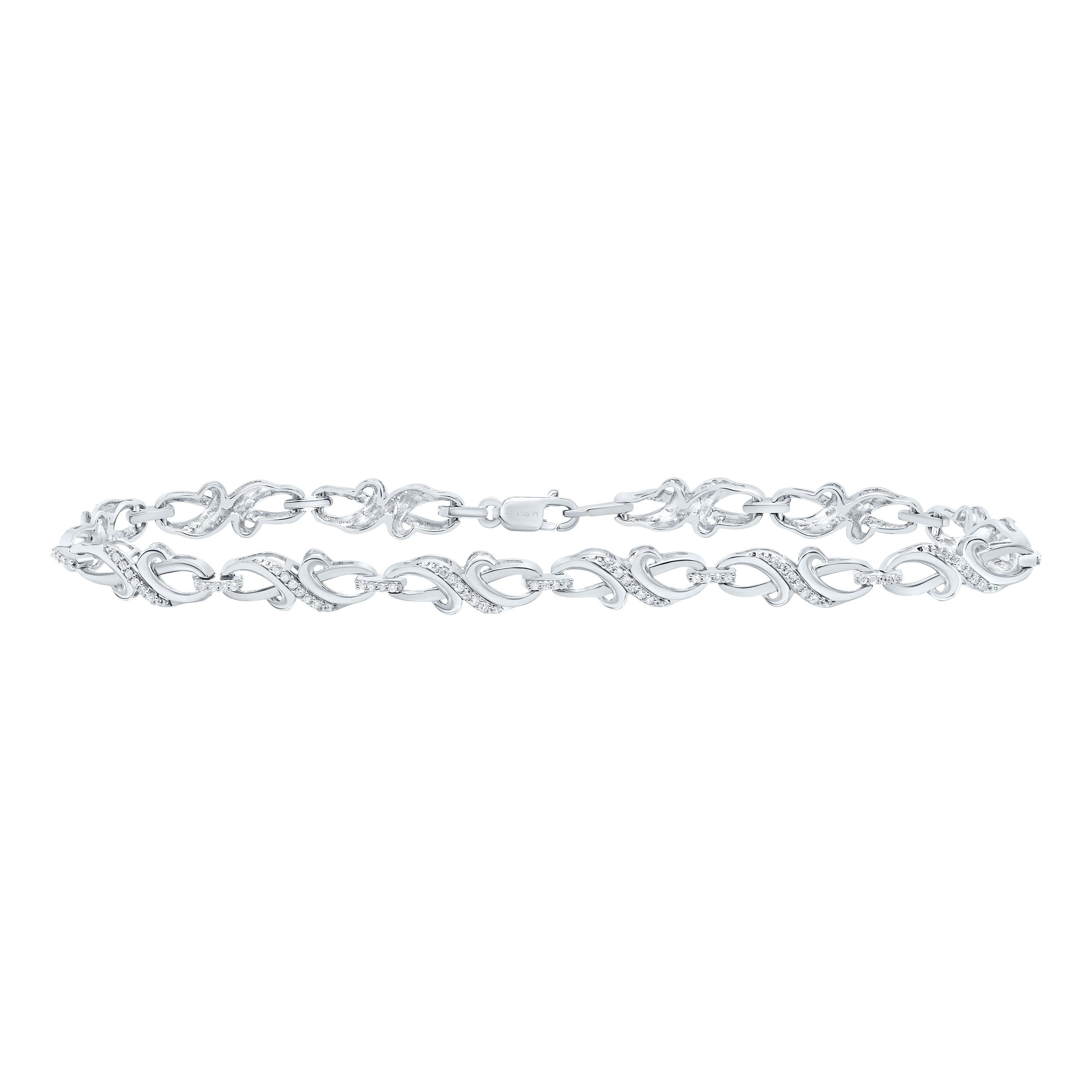 1/3Ct-Diamond Gift Bracelet (7 Inch) (5.5668 grams)