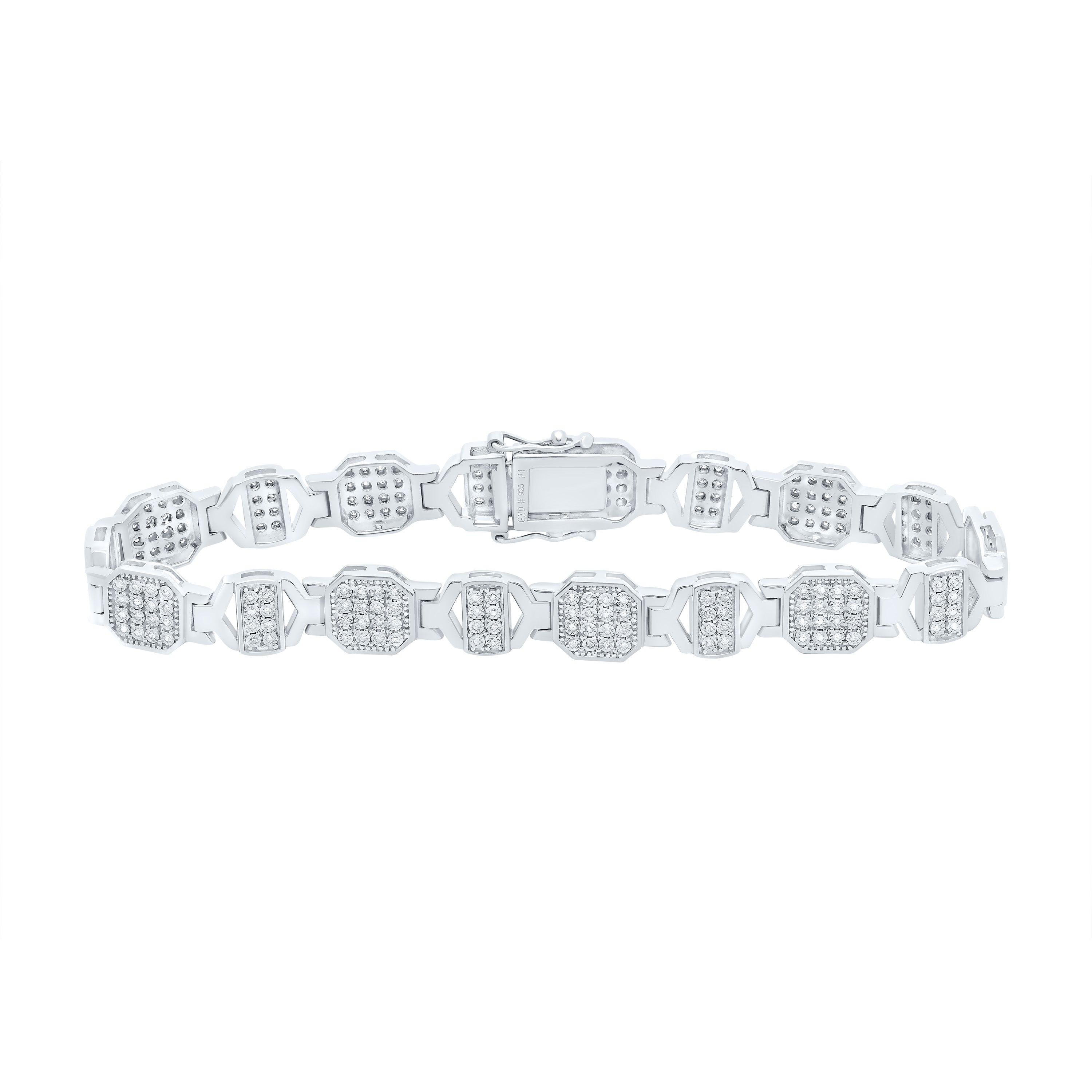 5/8 Ctw-Dia P1 Gift  Bracelet (8 Inch) (24.804667 grams)