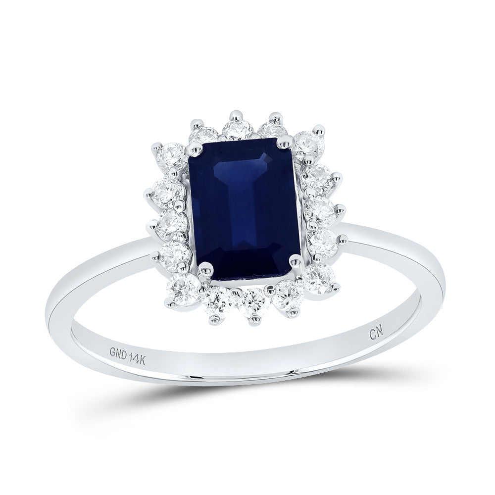 1/4Ctw-Dia Cn 7X5Mm Em-Bs Nat-Gem Ladies Ring (2.09 grams)