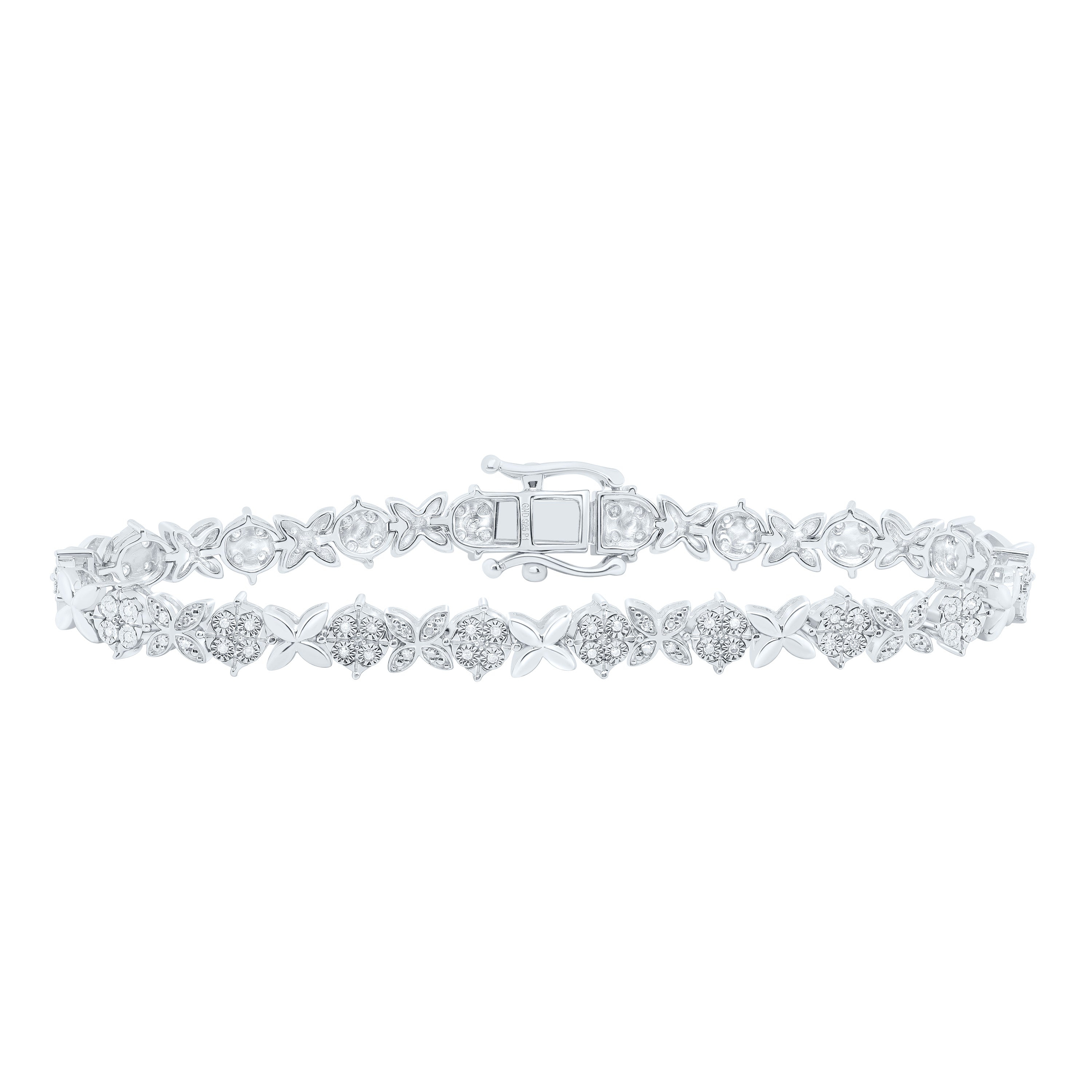 1/3Ctw-Dia P1 6.70Mm Gift Ladies Bracelet (7 Inch) (11.513 grams)
