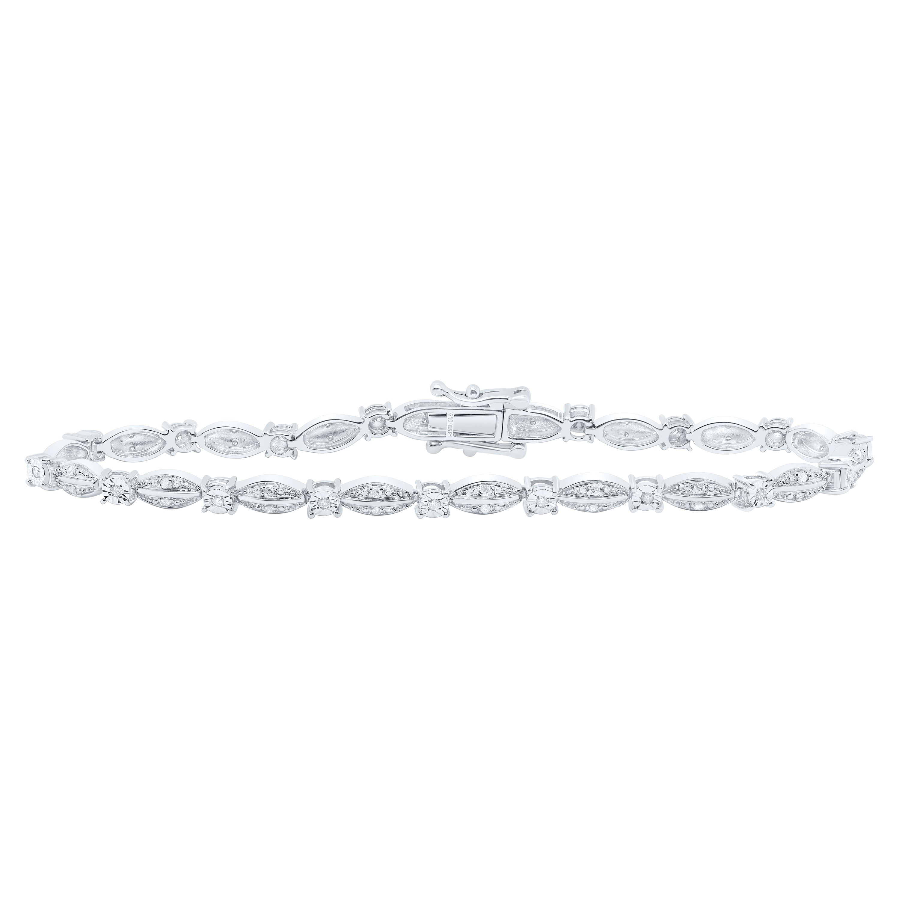 1/3Ctw-Dia P1 3.90Mm Gift Ladies Bracelet (7 Inch) (7.448 grams)