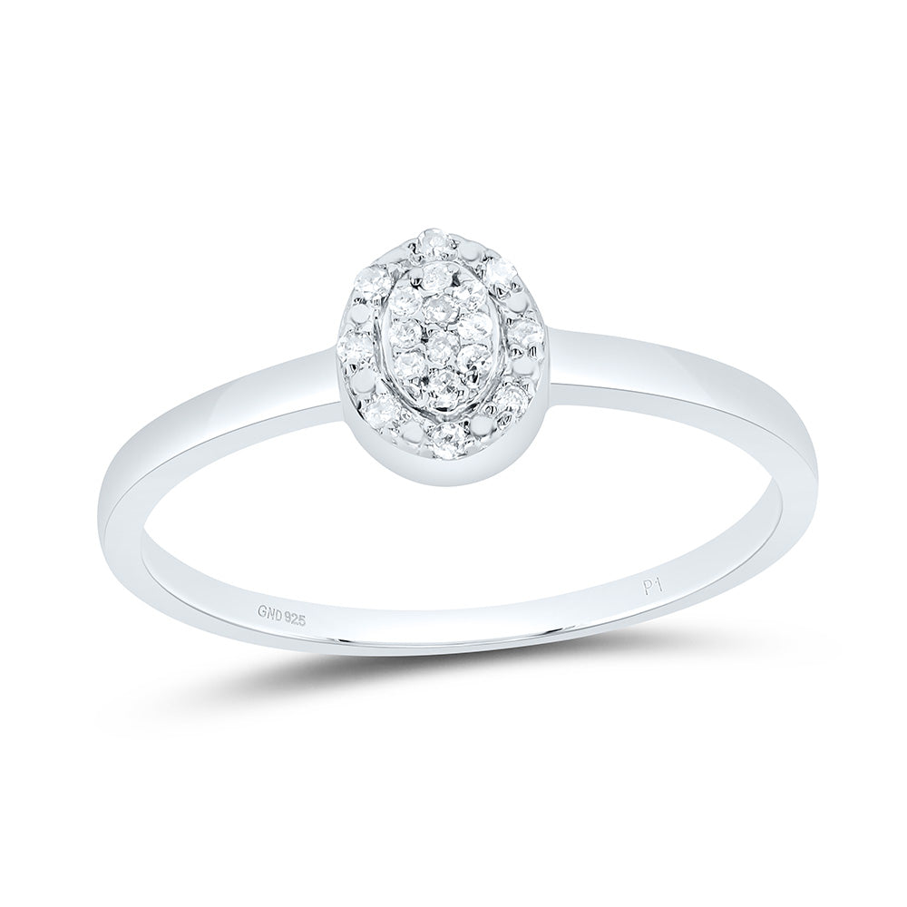 1/20Ctw-Dia P1 Gift Oval Ring (1.18 grams)