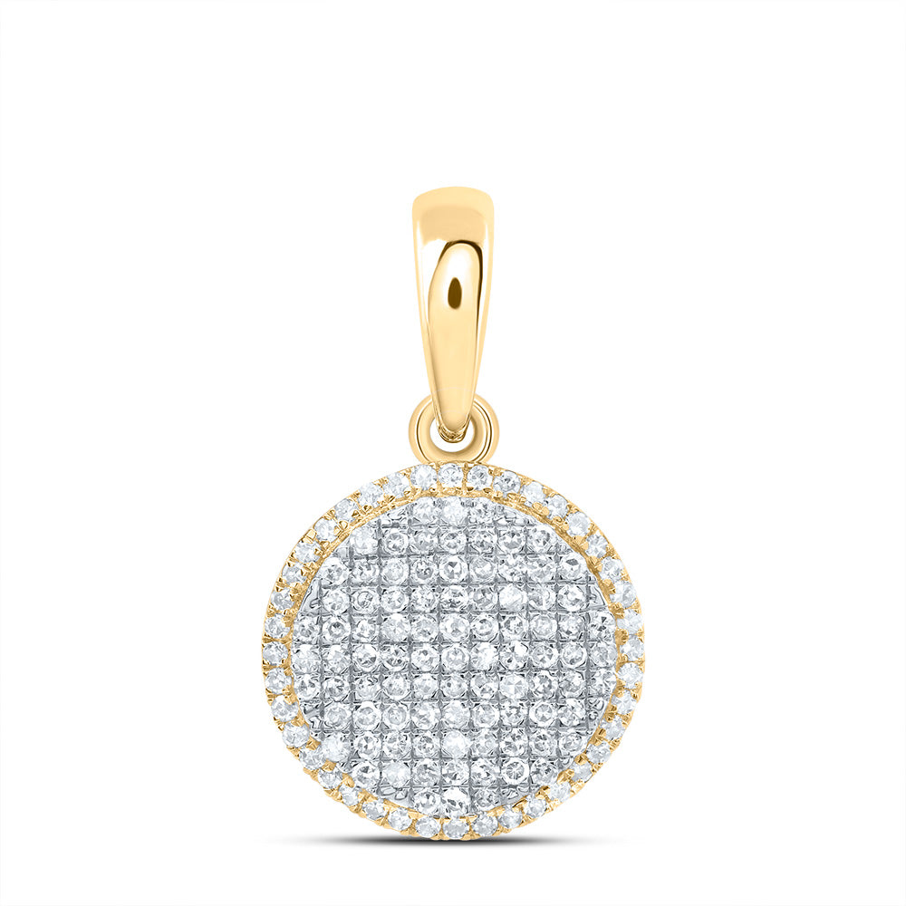 5/8Ctw-Dia Nk Fashion Round Pendant (1.819 grams)