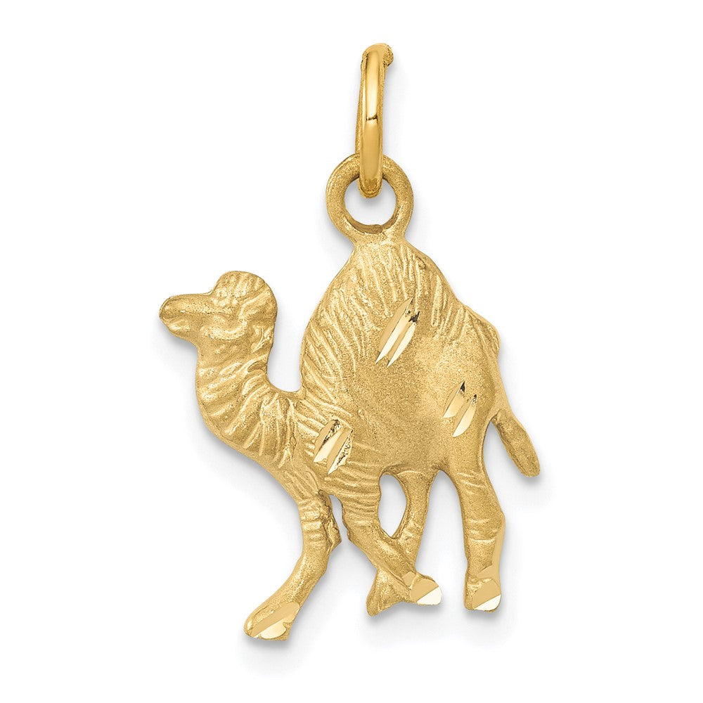 14k Yellow Gold 13 mm Camel Charm (1.21 grams)