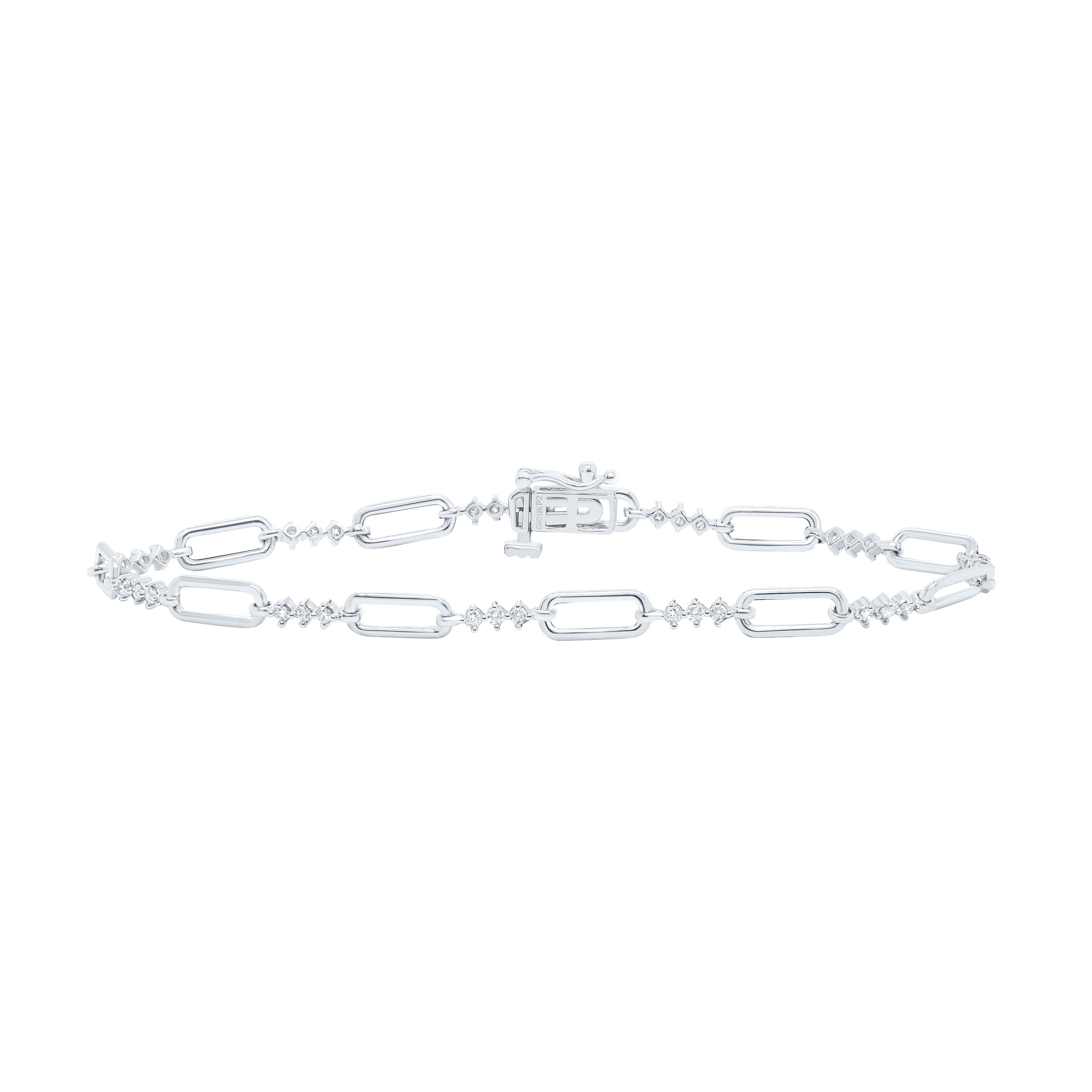 1/2Ctw-Nat Dia P2 Gift Ladies Bracelet (7 Inch)
