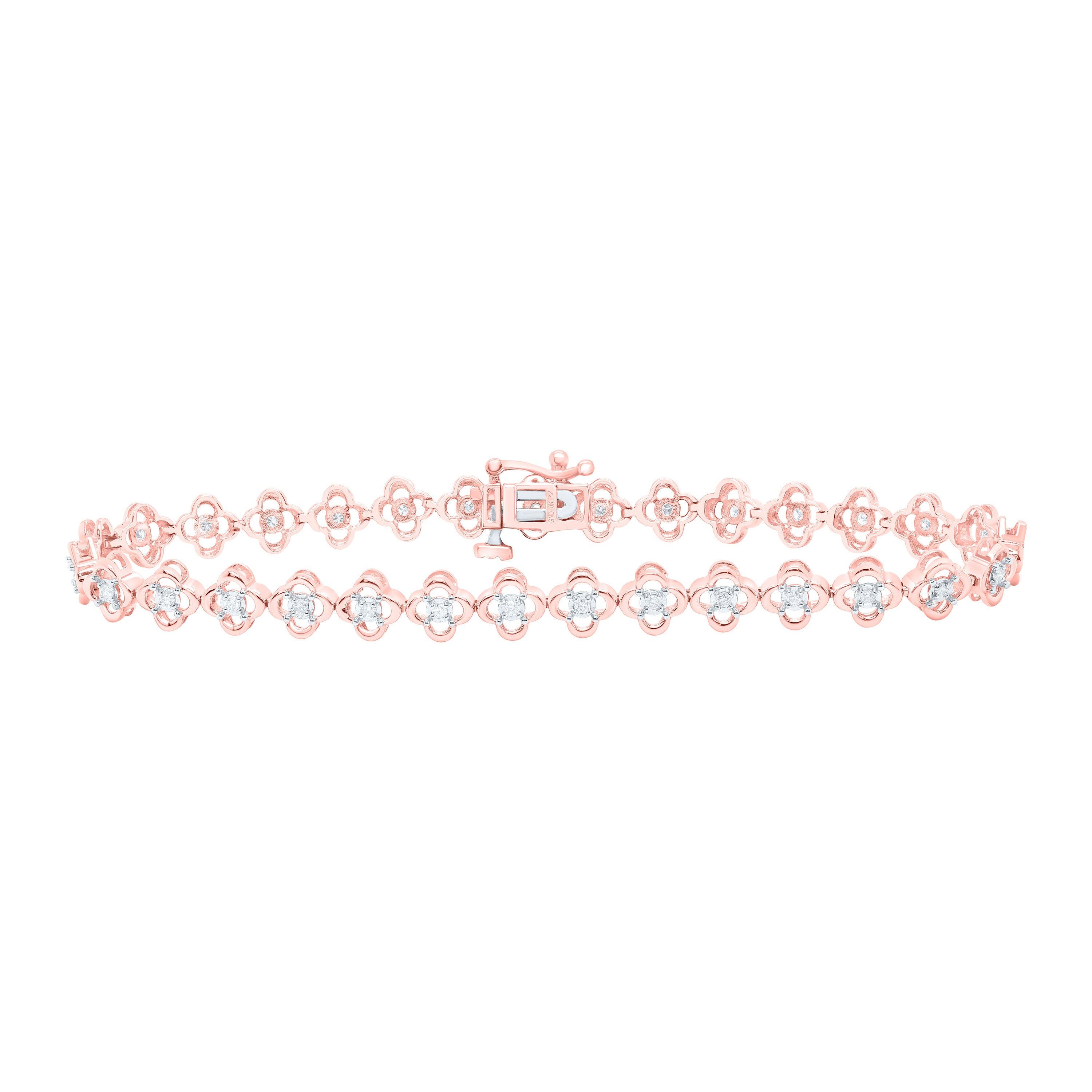 1/3Ctw-Nat Dia P2 Gift Ladies Bracelet (7 Inch)