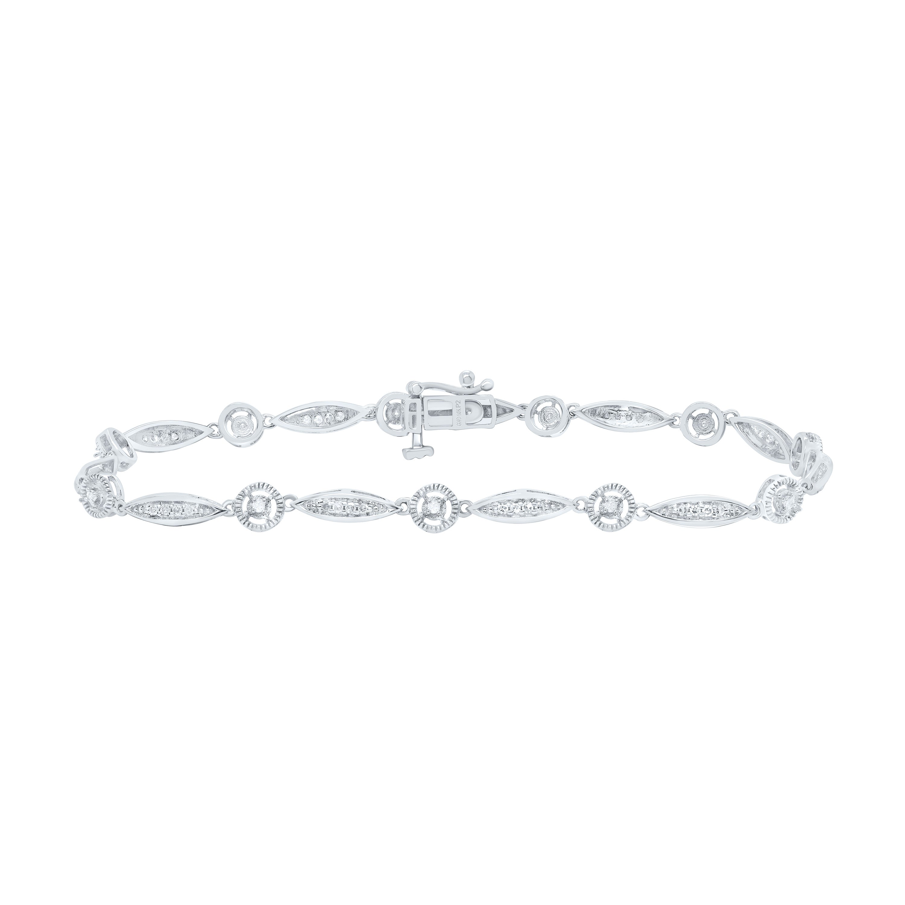 1/3Ctw-Nat Diamond Gift Ladies Bracelet (7 Inch)