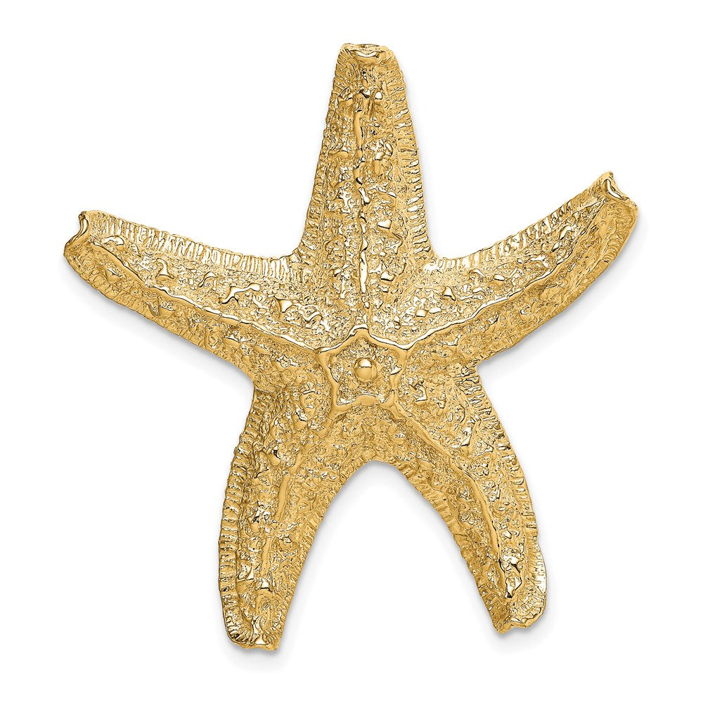 14k Yellow Gold 35.5 mm Starfish Slide (13 grams)