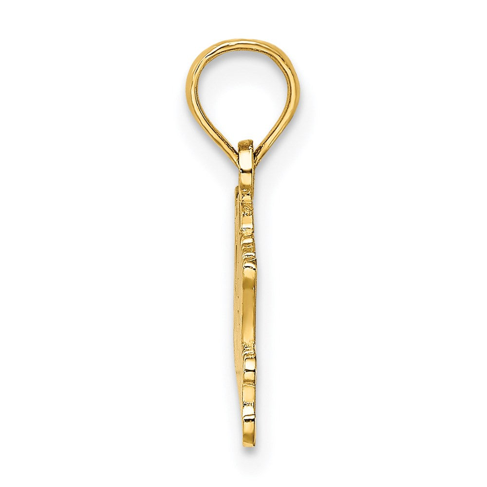 14K I HEART MY PARAMEDIC Charm (0.91 grams)