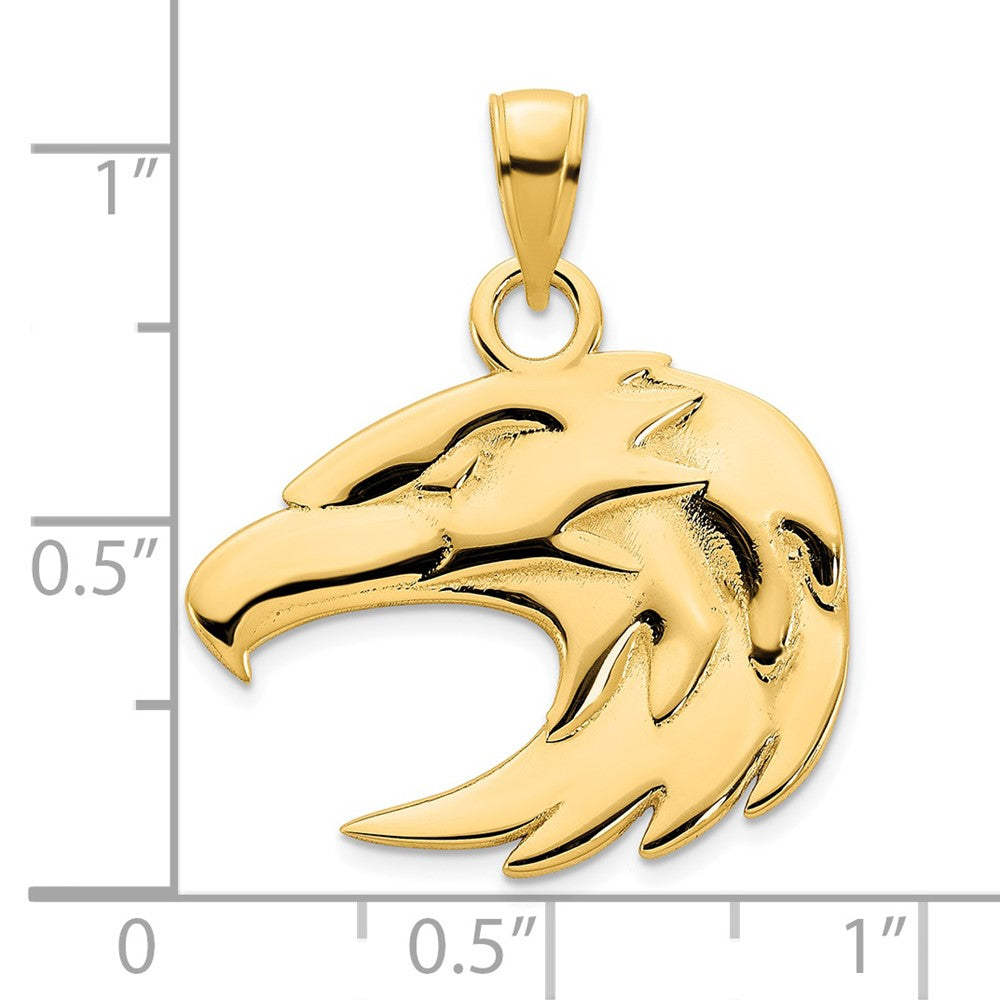 14k Yellow Gold 22.5 mm Eagle Pendant (2.97 grams)