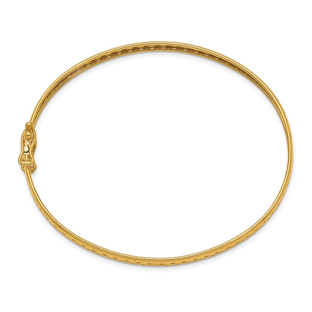 14k Yellow Gold 4.75 mm Bangle (4.05 grams)