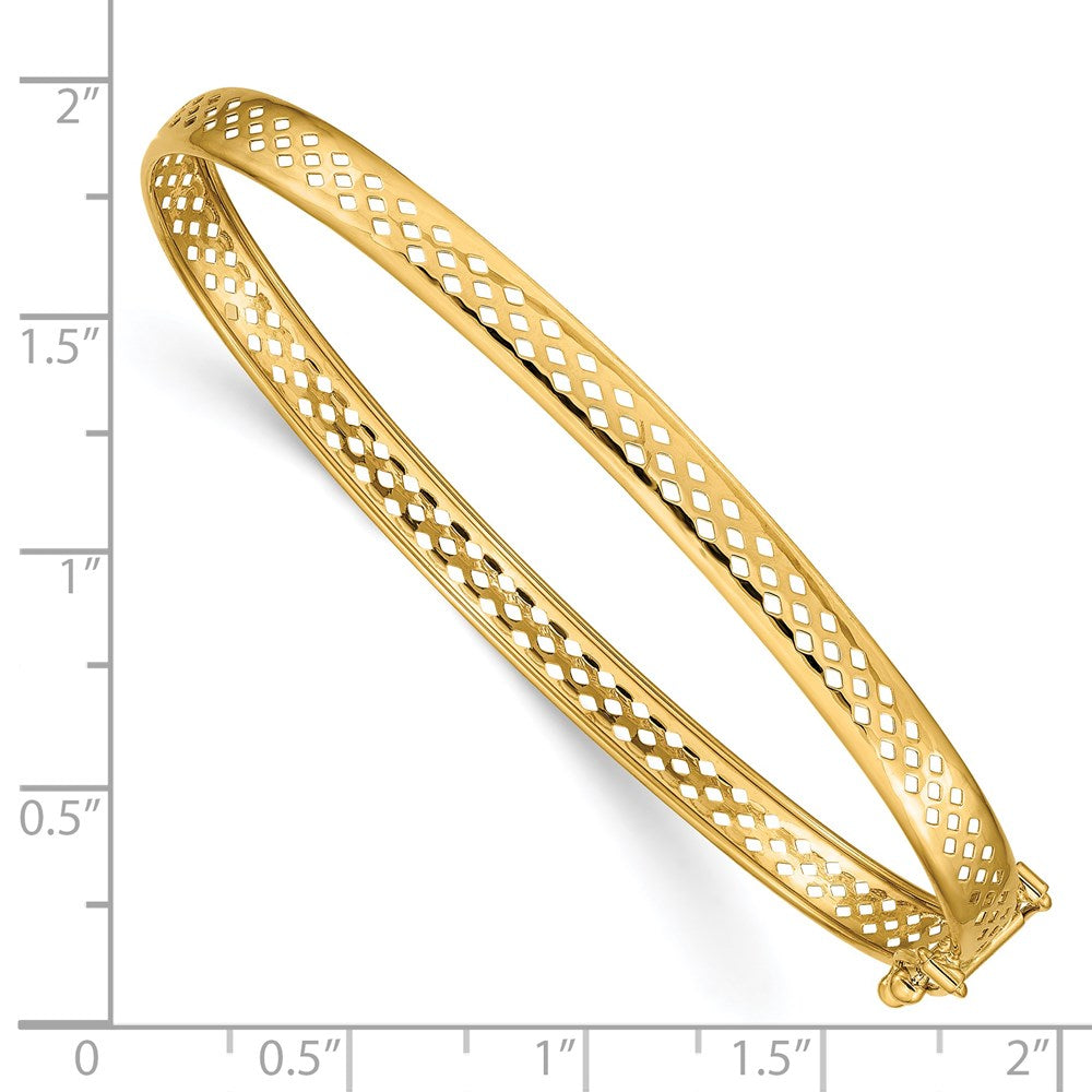 14k Yellow Gold 4.75 mm Bangle (4.05 grams)