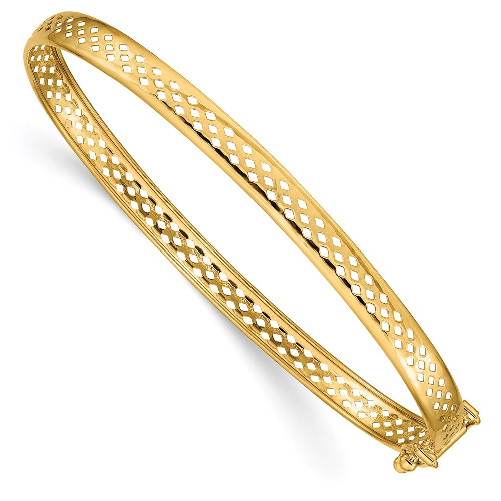 14k Yellow Gold 4.75 mm Bangle (4.05 grams)