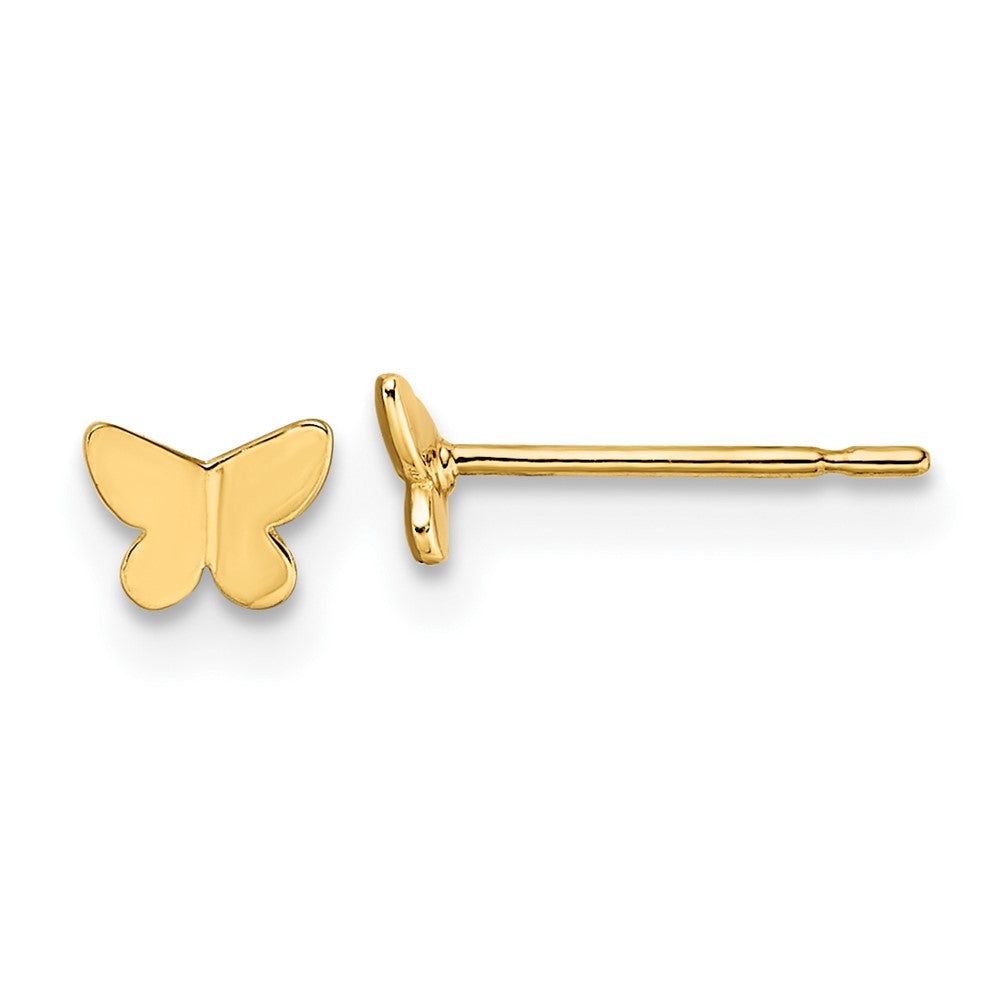 14k Madi K Butterfly Post Earrings (0.2 grams)