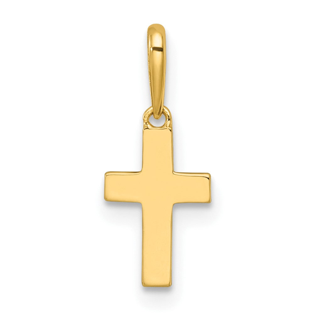 14k Madi K Children's Cross Pendant (0.24 grams)