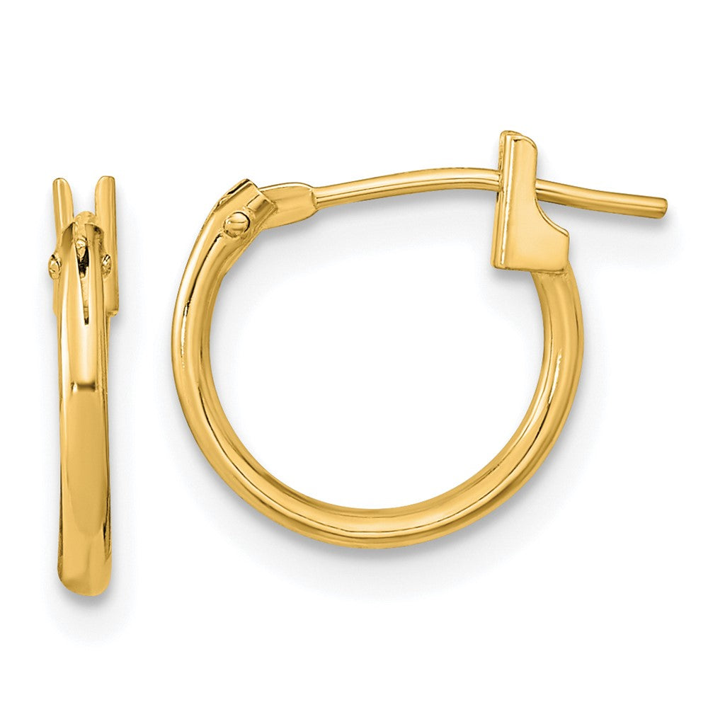 14k Madi K Hoop Earrings (0.34 grams)