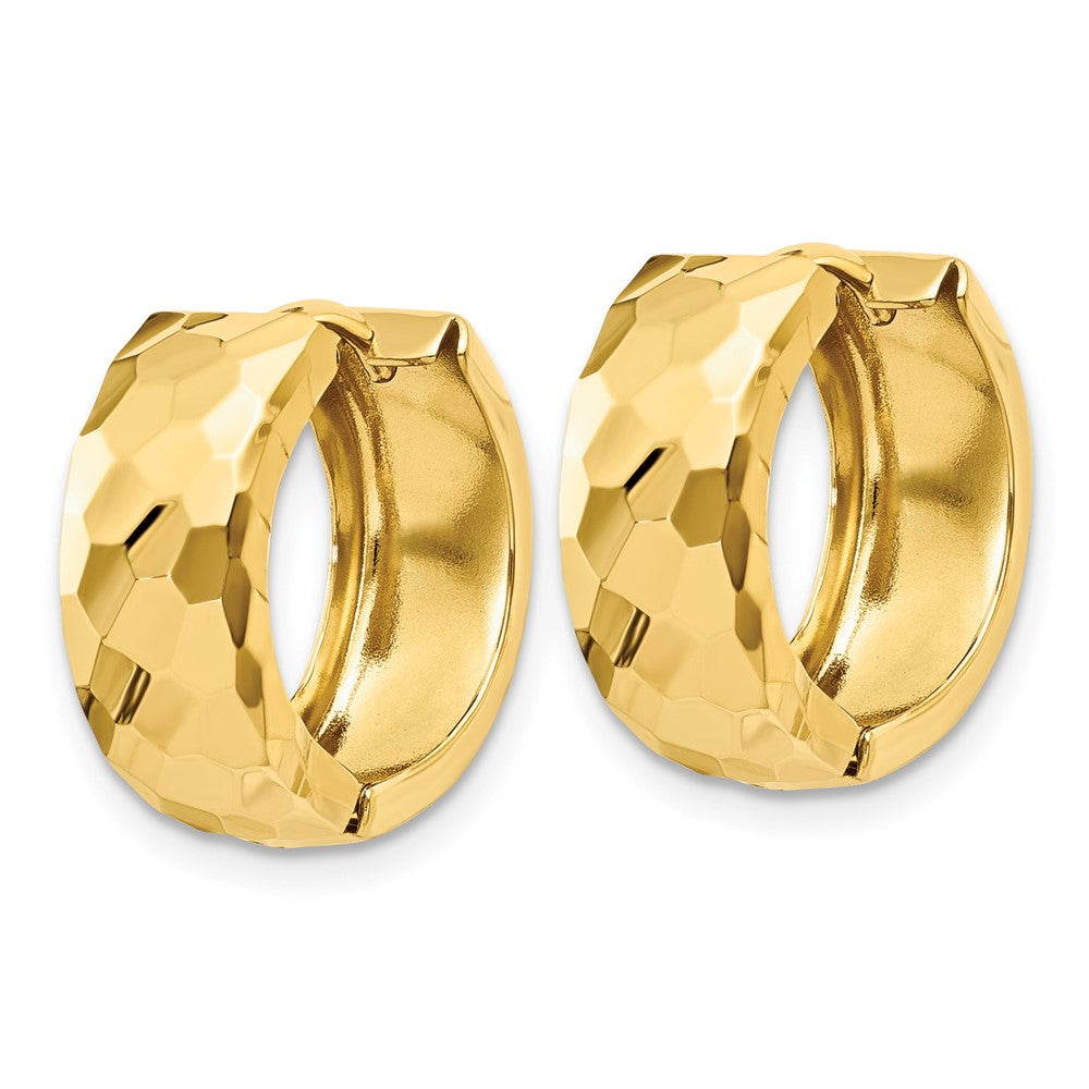 14k Yellow Gold 6 mm Hoop Earrings (2.85 grams)