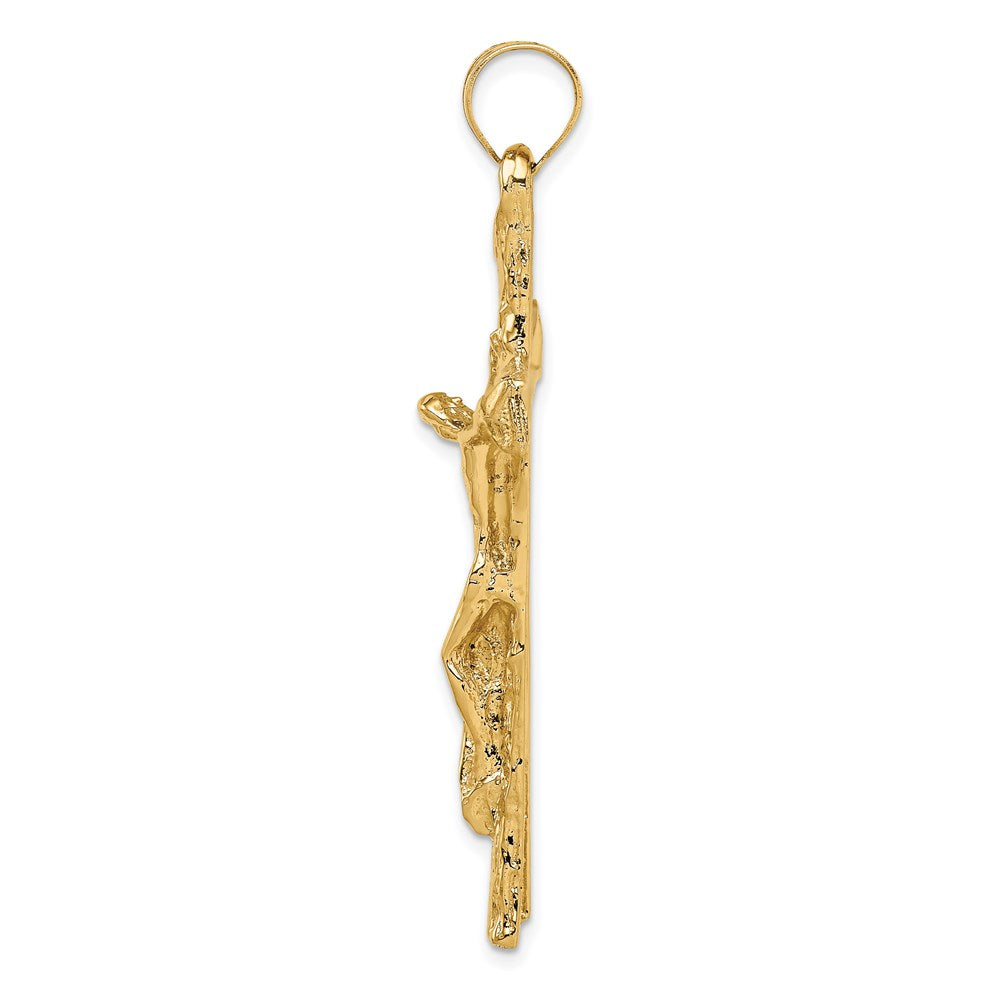 14k Yellow Gold 30 mm Crucifix Pendant (6.73 grams)