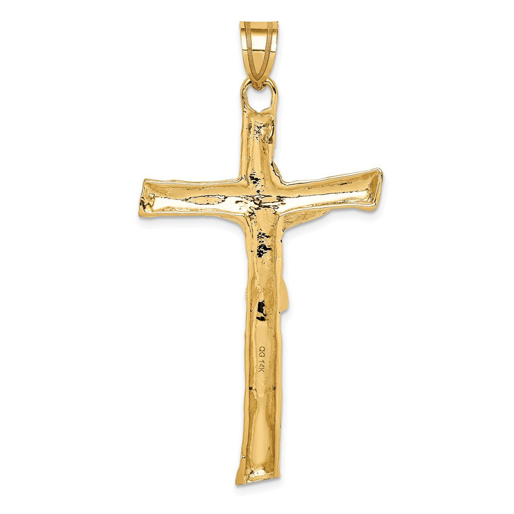 14k Yellow Gold 30 mm Crucifix Pendant (6.73 grams)
