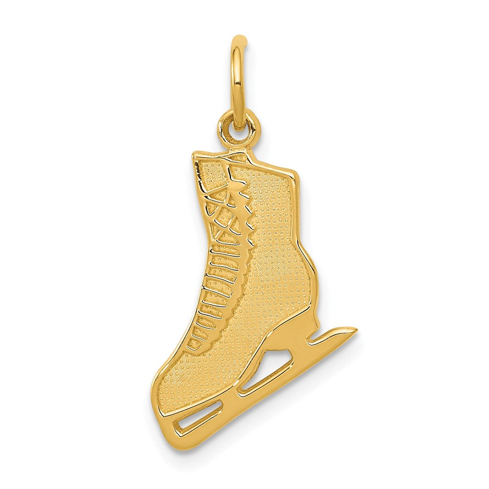 14k Yellow Gold 14 mm Figure Skate (0.92 grams)