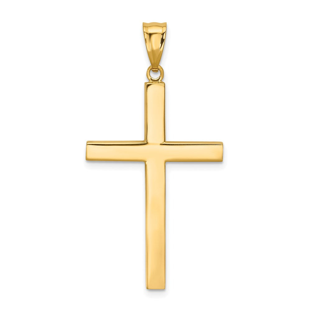 14k Yellow Gold 21 mm Latin Cross Pendant (1.34 grams)