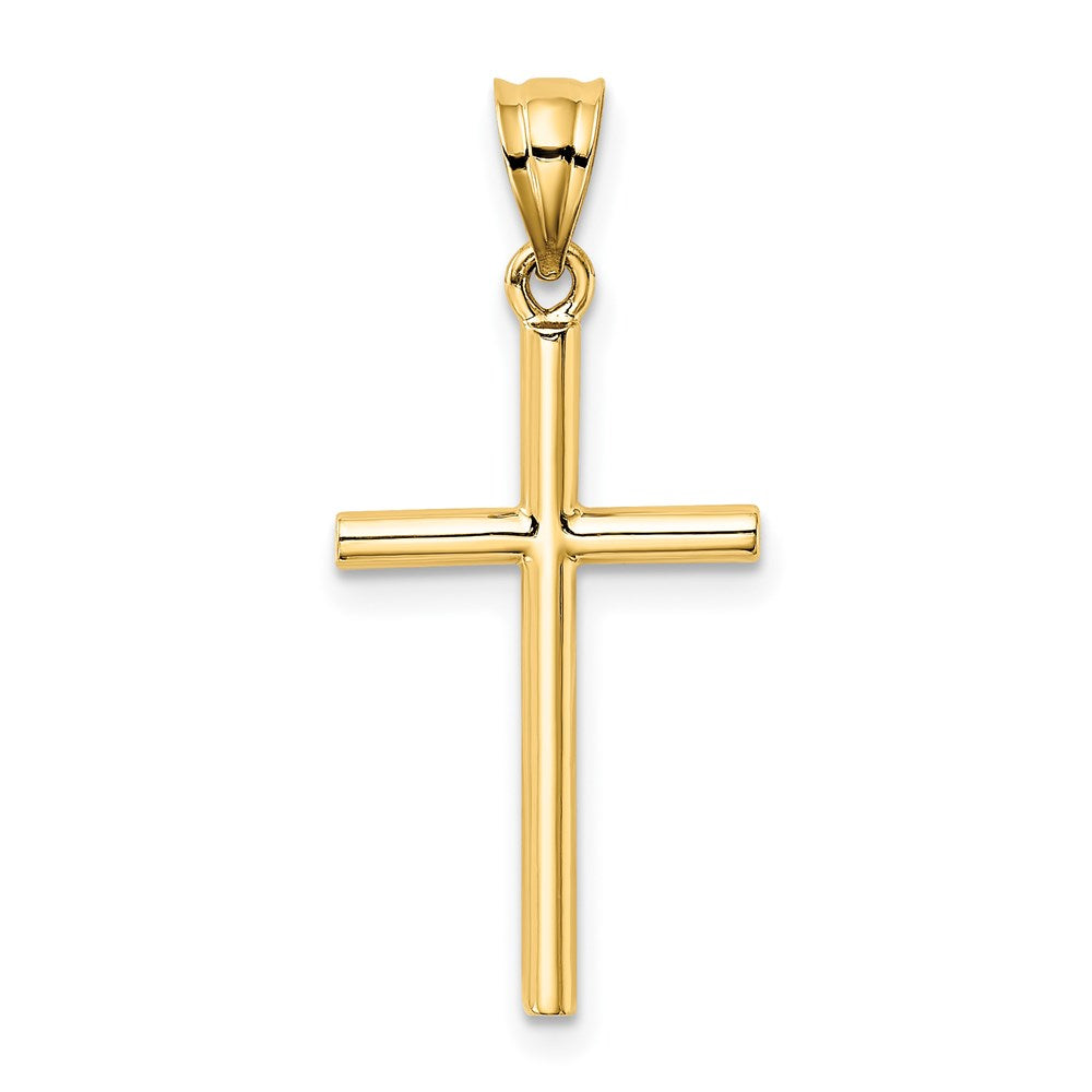 14k Yellow Gold 14 mm Cross Pendant (1.38 grams)