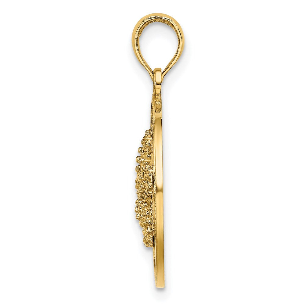 14k Yellow Gold 18.5 mm CAPE COD Starfish Charm (2.29 grams)