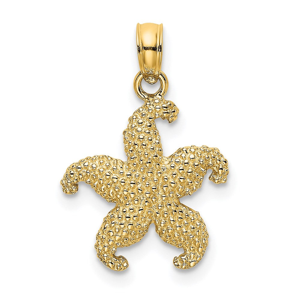 14k Yellow Gold 14 mm Starfish Charm (1.36 grams)