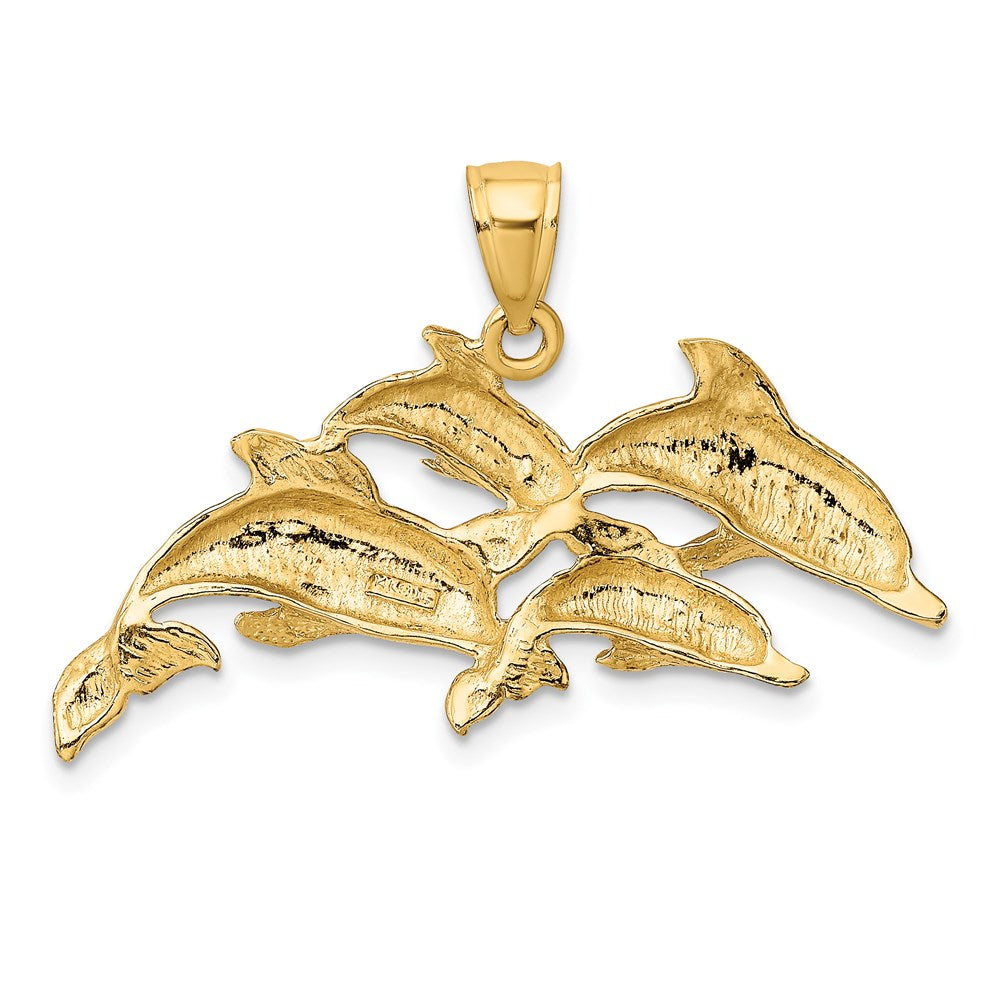 14k Yellow Gold 34.15 mm ng Charm (3.15 grams)
