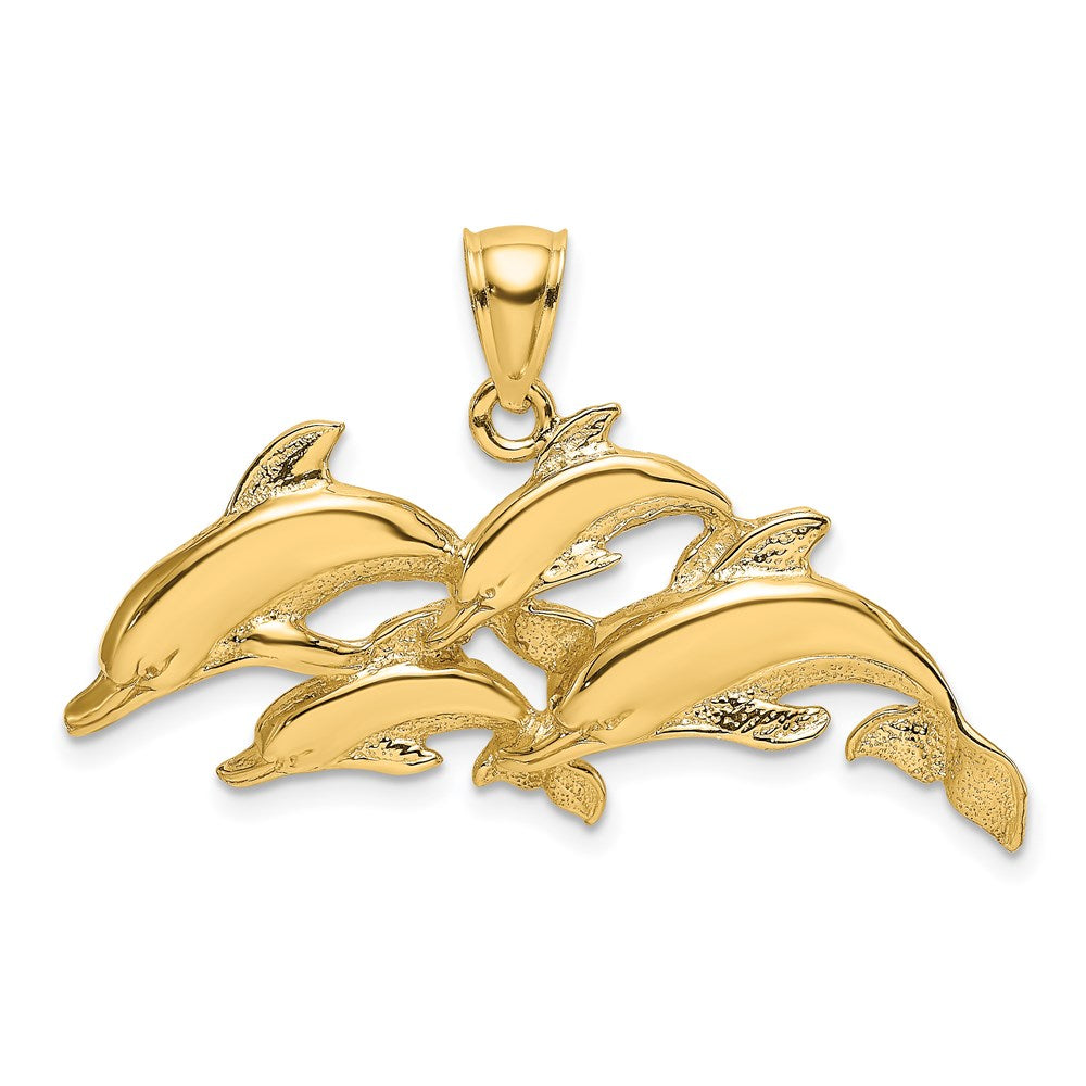 14k Yellow Gold 34.15 mm ng Charm (3.15 grams)