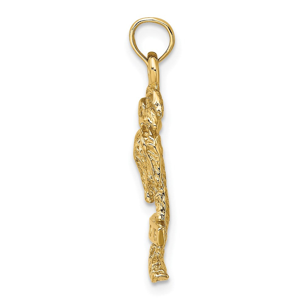 14k Yellow Gold 10.4 mm MARCO IS. Palm Tree Charm (1.58 grams)