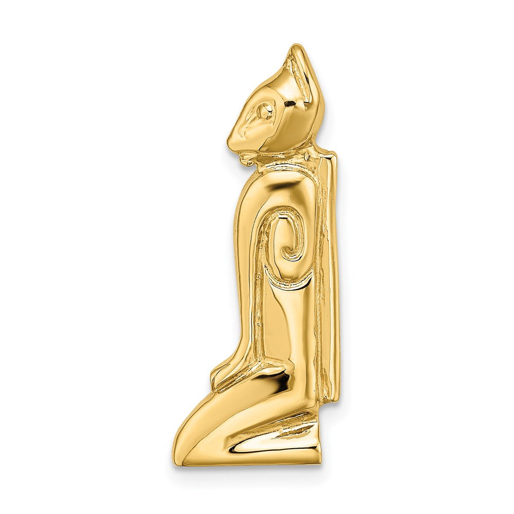 14k Yellow Gold 10.2 mm MARCO ISLAND Cat Slide (2.89 grams)