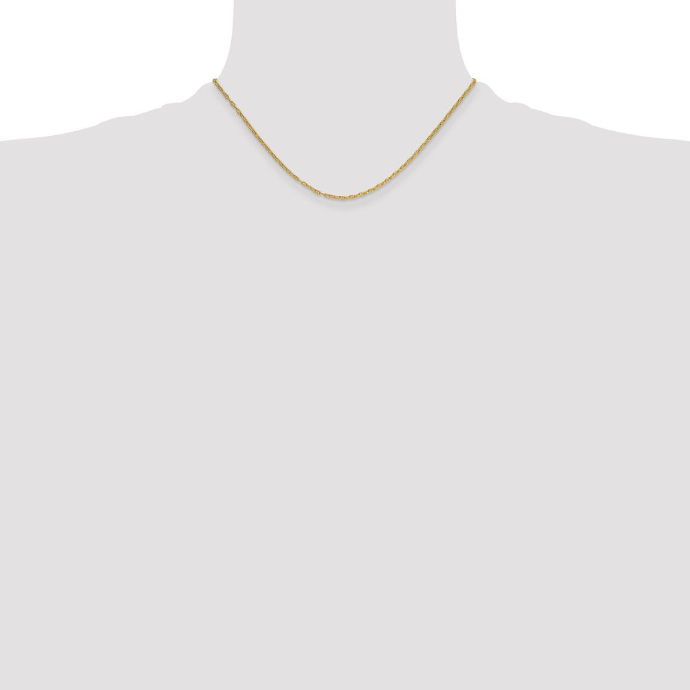 14k 1.8mm Mariners Link Chain (3.42 grams)