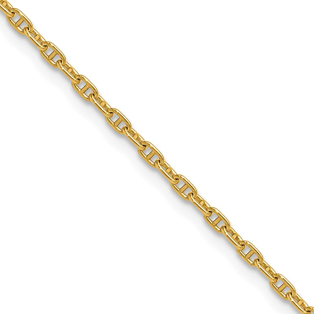 14k 1.8mm Mariners Link Chain (3.42 grams)