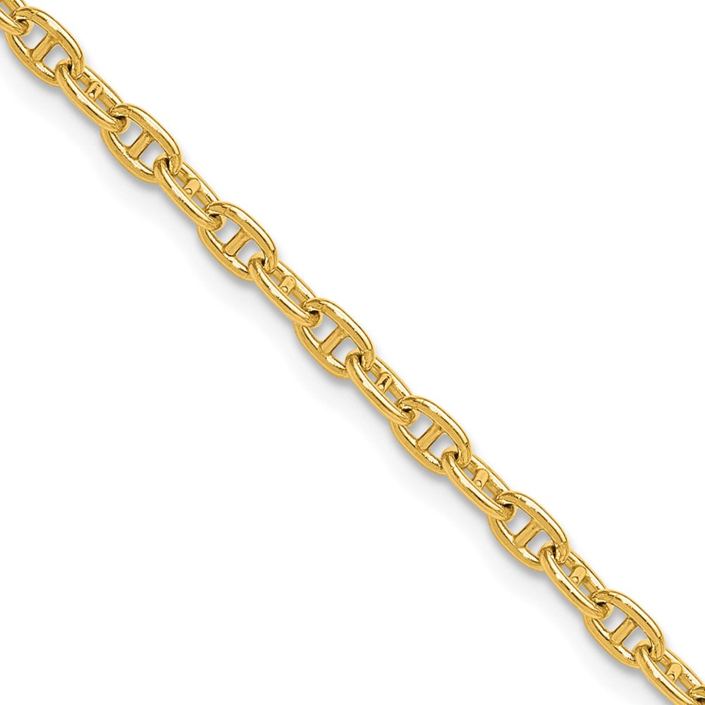 14k 3.0mm Mariners Link Chain (9.62 grams)