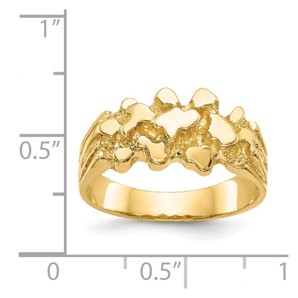 14k Nugget Ring (5.41 grams)
